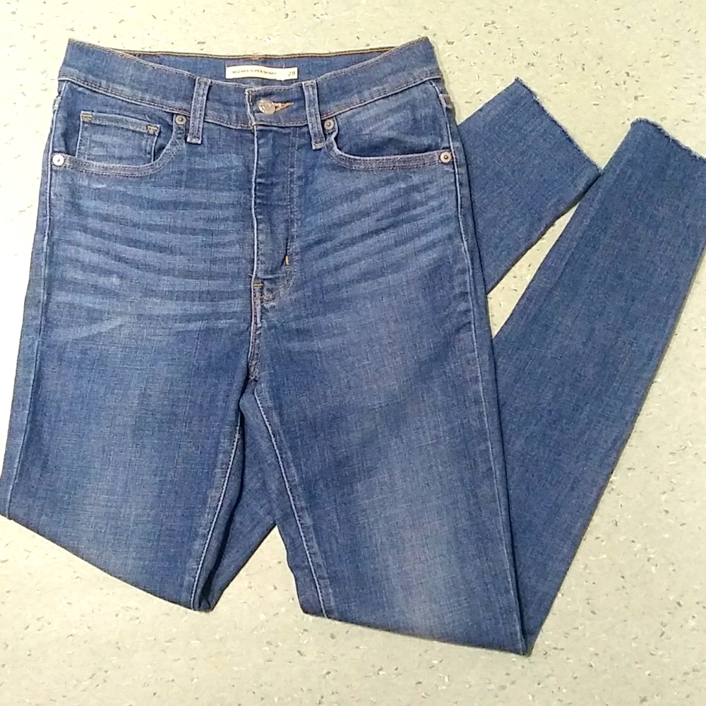 Levi's Mile High Super Skinny 28